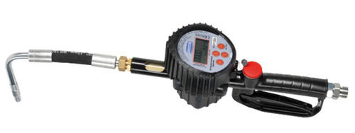 1.6 Kilogram 1200 Psi Pressure Steel Body Electronic Oil Flow Meter For Industrial