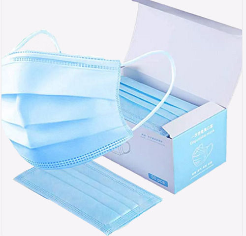 10 X 6 X 1.5 Inch 100% Cotton Non Woven Surgical Mask 