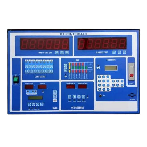 Multicolor 825X530X29 Cm 240 Volt 50 Watt Stainless Steel Operation Theater Control Panel 