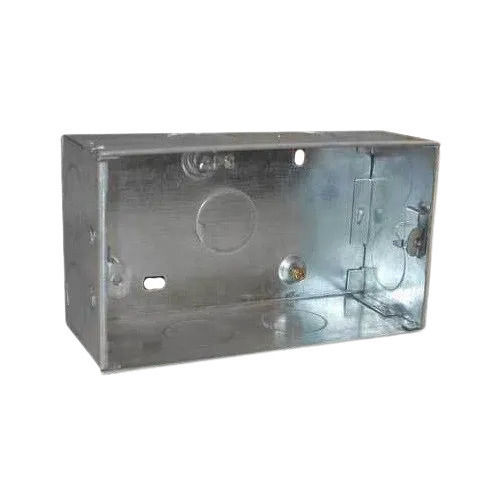 8x10 Inch 5 Mm Thick Rectangular Galvanized Iron Modular Electrical Box 