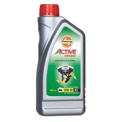 900 Milliliter 700 Gram Per Cubic Meter 20W40 4T Engine Oil For Two Wheelers Ash %: 00