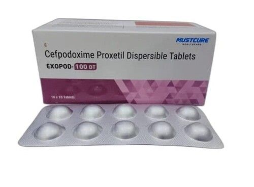 Cefpodoxime Proxetil 100 Mg DT Tablet