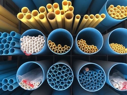 Black Crack Proof Pvc Plastic Pipe, Available In Different Colors