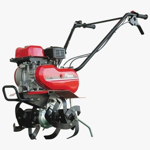 Red Gear Straight Driving Transmission Electric Operated Petrol Power Tiller