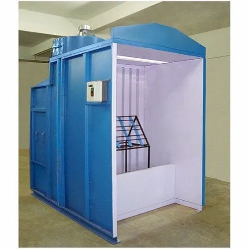 Brass Paint Coated Mild Steel Lab Spray Booth For Industrial Use