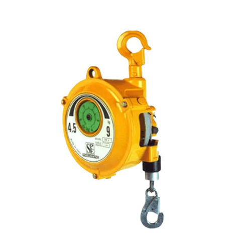 Yellow Paint Coated Strong Steel Die Casting Manual Spring Balancer For Industrial