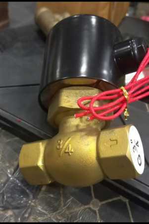 Techno 2/2 Way 2 Inch Thread Size Diaphragm Operated Brass Solenoid Valve