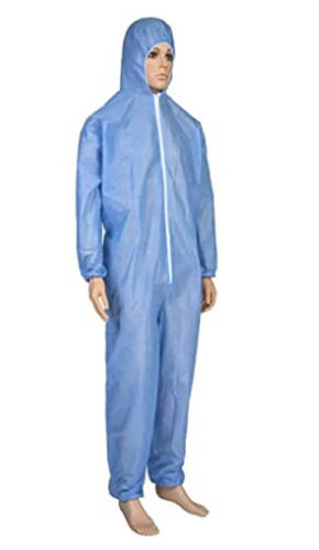 Unisex Long Sleeve Plain Full Body Safety Hospital Ppe Kit For Protective Of Covid-19 