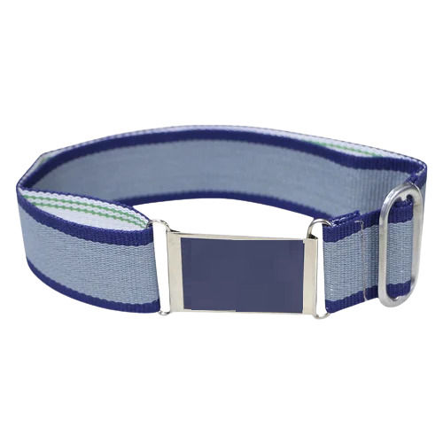 1.2 Meter Washable Cotton Polyester Buckle Closure School Belt For Girls And Boys