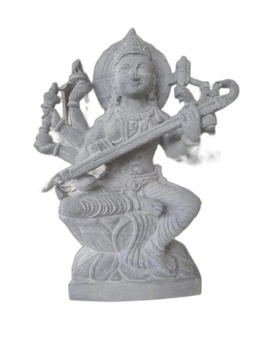 2 Foot Marble Hindu Goddess Saraswati Maa Statue