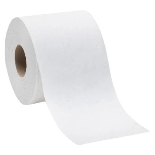 White 20 Meter X 15 Cm Eco Friendly Soft Plain Toilet Paper Roll 