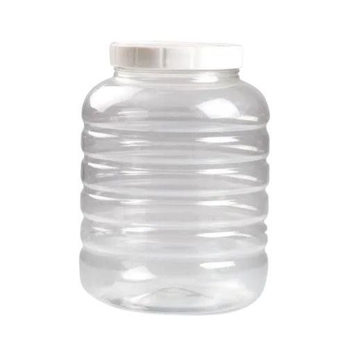 200 Gram Capacity Round Screw Cap Matte Finish Polypropylene Jars