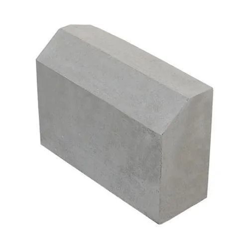 350X100X500 Mm Brushed Reinforced Cement Concrete Kerb Stone Solid Surface