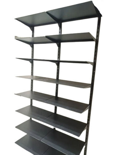 Corrosion Resistance Galvanized Mild Steel Single Sided Garment Display Rack Capacity: 220 Kg/Hr