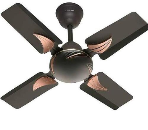 Ceiling Fan - Metal, Single Phase, 4 Blades, Black | 220V, Ideal for Home, Hotel, and Restaurant