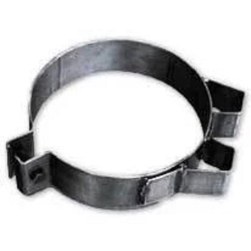 White Thick 4 Mm Round Shape Steel Spring Clamp Air Filter Clamp