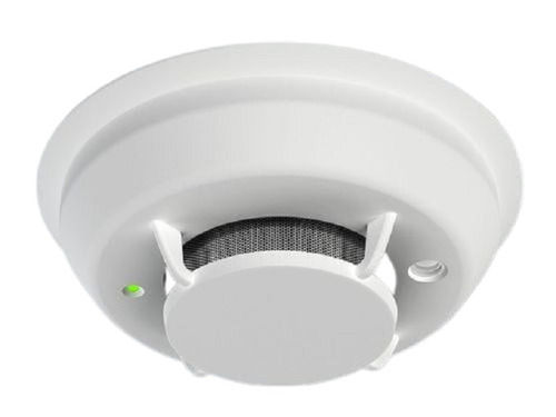 White 12V 50Hz Plastic Alarm Smoke Detectors For Detection Of Fire 