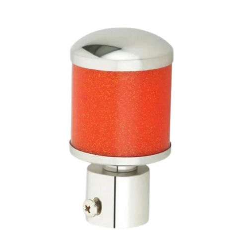 Orange And Silver 4 Inches Polished Finish Corrosion Resistance Stainless Steel Curtain Bracket