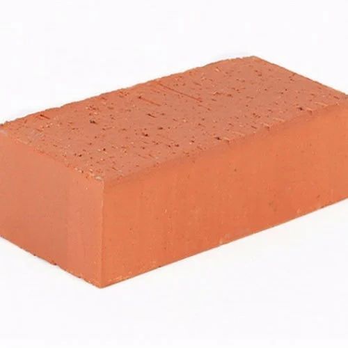 9x4x3 Inch Red Clay Solid Brick For Building Construction