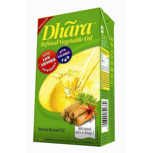 Dhara Refined Vegetable Mustard Oil