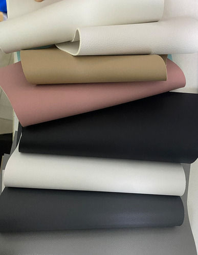 Double side PVC faux leather for table mat and bags