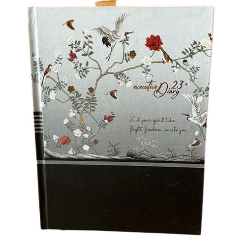 Durable Perfect Binding 120 Sheets Printed Style Paper Diaries For Personal And Gift Usage