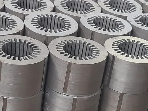 Round Shape Grey Electric Motor Stamping For Electrical Motor Industry