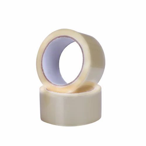 Single Sided White Packaging Bopp Tape, 1 Box Contains 72 Pieces