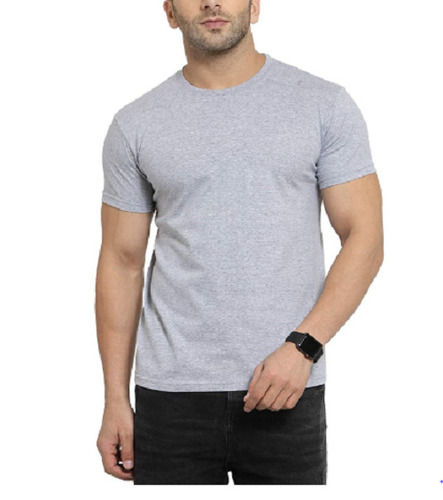 Skin Friendly O Neck Short Sleeve Plain Soft Cotton T-Shirt For Men  Age Group: 18 To 45