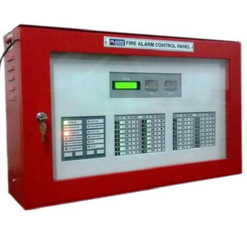 Red 10X5X8 Inch And 120 Volt Iron Fire Control Panel For Industry