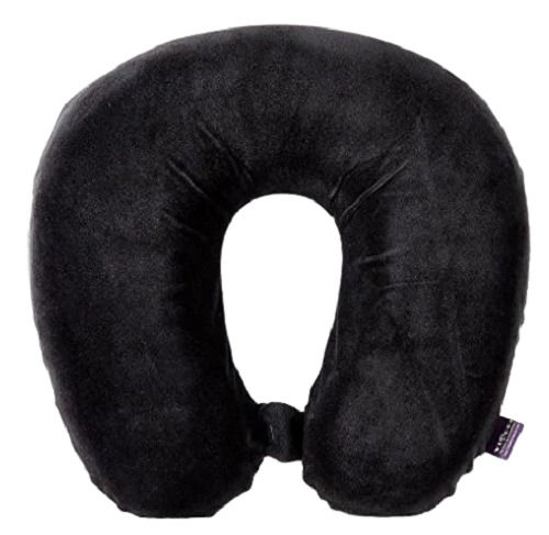 28x28x9 Cm 200 Gram Plain Dyed Polyester Neck Pillow With U Shape