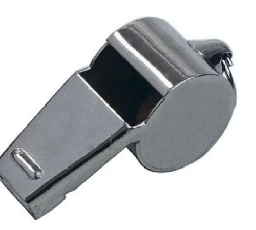 White 52X 23X 6 Mm 60 Gram Waterproof And Dustproof Stainless Steel Whistle 