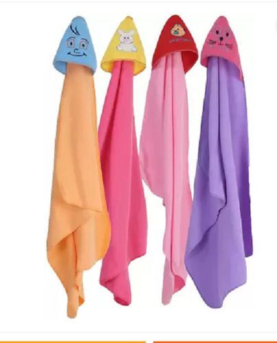 Multiolor Highly Water Absorbent Lightweight Skin Friendly Soft Cotton Bath Towel For Baby