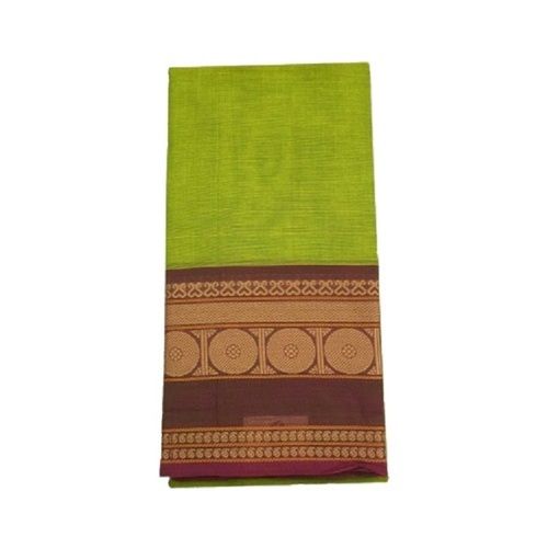 Slub Silk Formal Wear Soft Cotton Saree, With Blouse, 5.5 m at Rs 370 in  Surat