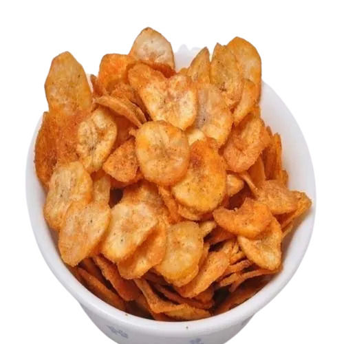 Ready To Eat Sweet And Spicy Taste Tomato Chili Flavoured Fried Banana Chips