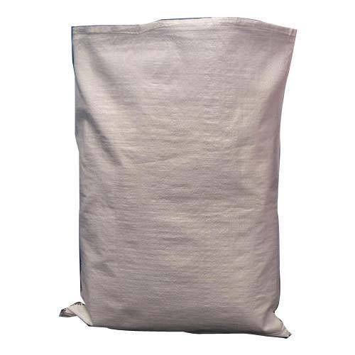 White 25 Kilogram Capacity Water Proof And Recyclable Polypropylene Rice Bag