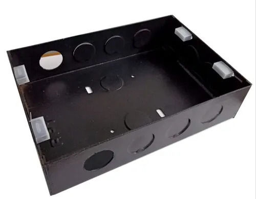 6X10 Inches 6.5 Mm Thick Powder Coated Electrical Mild Steel Modular Box Accuracy: Na Ph