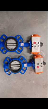 Actuator with Butterfly Valve with CI Disc