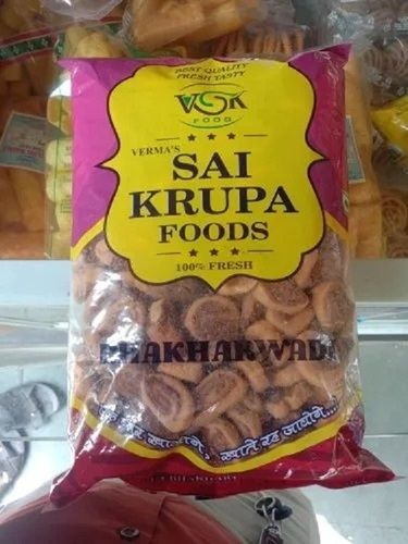 Delicious Crispy Solid Textured Salty Besan Bhakarwadi Snacks Fat: 45 Percentage ( % )