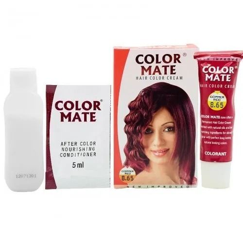 Hair Color Cream Matte Finish For Shining Hairs With 1 Year Of Shelf Life 