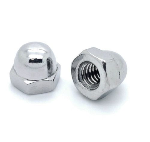 Round Stainless Steel Cap Nuts For Mechanical And Electronic Equipment