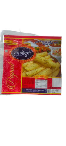 Testy Cumin Papad Additives: Ground Chana Dal