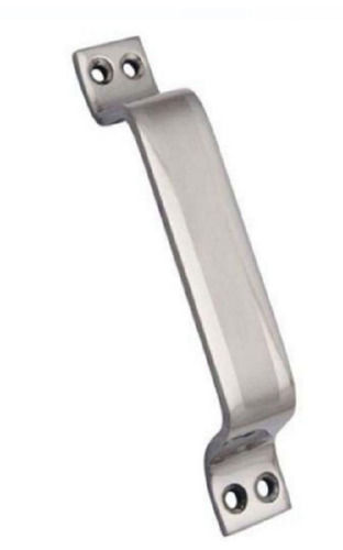 Silver 1 Inch And Rectangular Polished Steel Door Handle