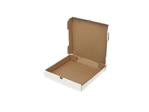 No 16 X 16 X 2 Inches Size White Plain Corrugated Box Pack Of 100