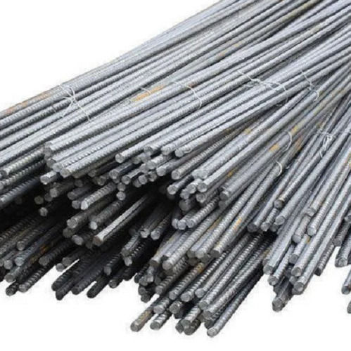 Silver 18 Meter Length Round Mild Steel Tmt Bars For Construction