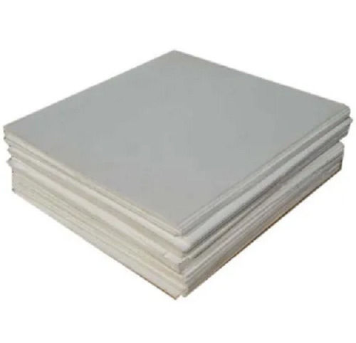 White 2 Mm Thick 20 Megapascal Rectangular Dust Free Pe Miliboard For Packing 