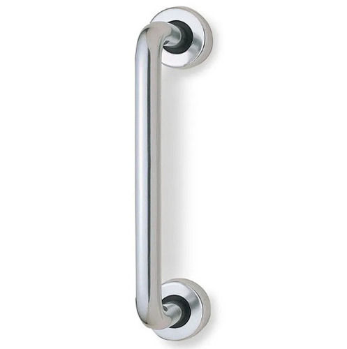 Silver 6 Inches Aluminum Plain Door Handles For Fitting