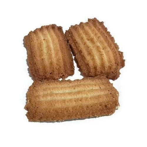 Baked Handmade Sweet Taste Crispy Atta Biscuit Fat Content (%): 15 Percentage ( % )