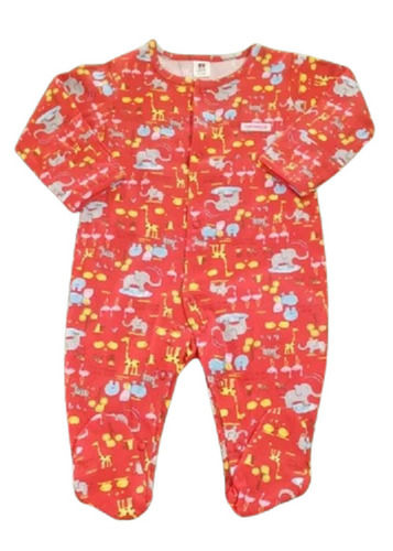 No Fade Printed Winter Wear Full-Sleeve Romper Suit For Kids Age Group: 2-5 Year