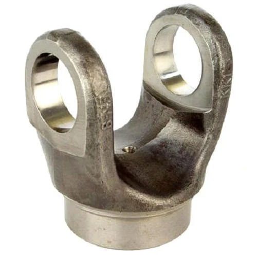 Silver Premium Quality Painted Galvanized Surface Shaft Flange Yoke For Machines